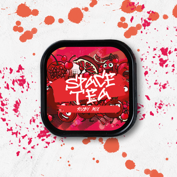 Бестабачная смесь Space Tea Ruby Mix (Гранат Вишня) spt0115 фото
