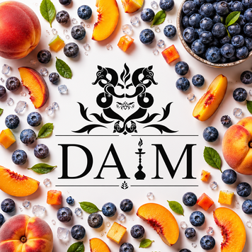 Табак Daim Blue Peach (Персик Черника) daim0026 фото
