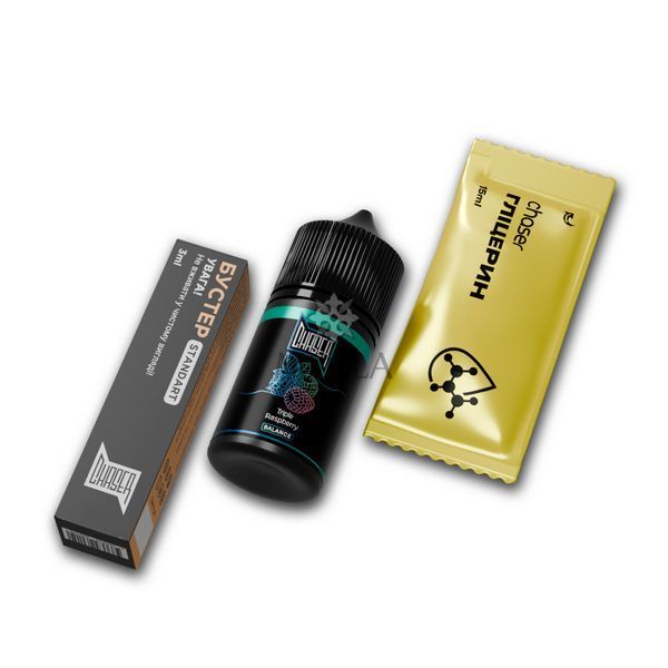 Набор для самозамеса Chaser Black Ultra Black Ultra Triple Raspberry (Малина) 30мл chb-0315 фото