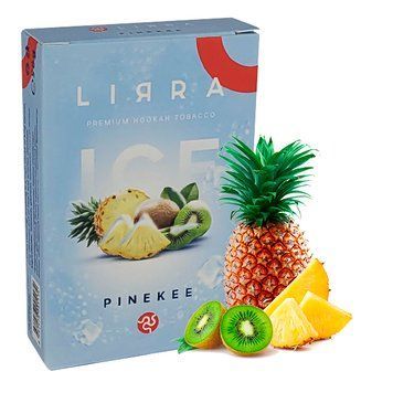 Тютюн LIRRA Ice Pinekee (Ананас Ківі Лід) lir0028 фото
