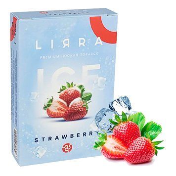 Тютюн LIRRA Ice Strawberry (Полуниця Лід) 50 гр lir0029 фото