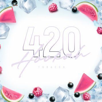 Табак 420 Classic Frost Line Waterberry Shot (Смородина Малина Арбуз) 420cl0128 фото