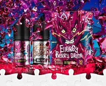 Набір для самозамішування In Bottle Puzzle Energy Berry Drink (Ягідний Енергетик) 30мл&nbsp;50мг inb0023 фото