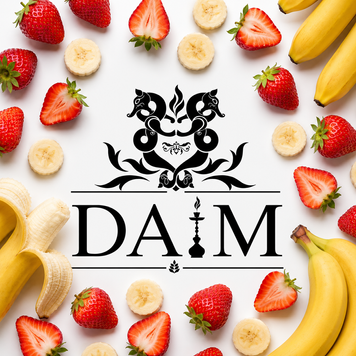 Табак Daim Strawberry Banana (Клубника Банан) daim0035 фото