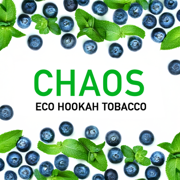 Тютюн Chaos XoXo (Чорниця М'ята) ch_0033 фото