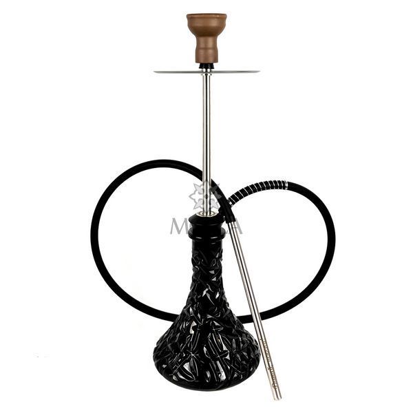 Кальян Tiaga Hookah Classic Silver Crystal Black tiag0017 фото