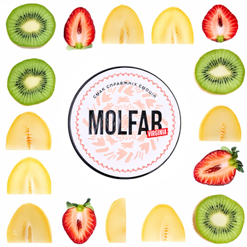 Тютюн Molfar Virginia Сонячна Диня (Полуниця Диня Ківі) mfvg0053 фото