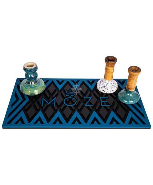 Килимок для кальяну Moze Draining Mat - Blue mzc002 фото