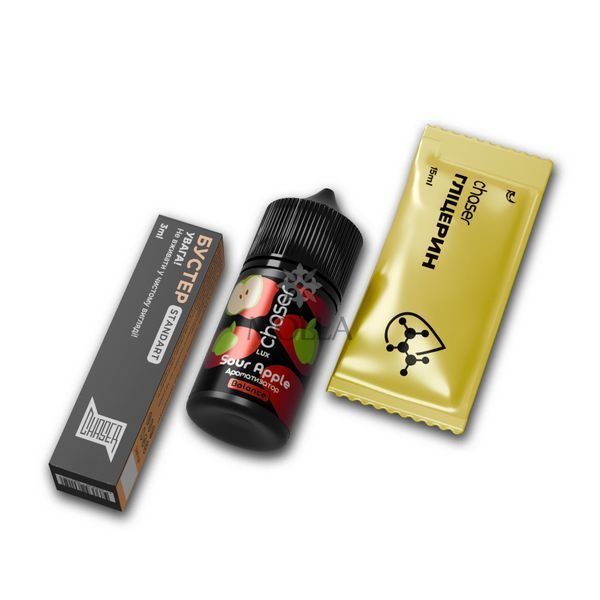 Набір для самозамішування Chaser Lux Ultra Sour Apple (Зелене Яблуко) 30мл clx-0308 фото
