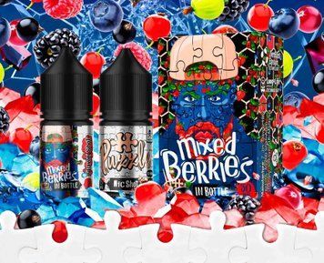 Набір для самозамішування In Bottle Puzzle Mixed Berries (Мікс Ягід) 30мл&nbsp;50мг inb0035 фото