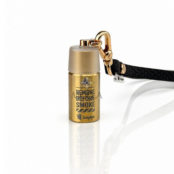 Персональний мундштук Sunpipe Gold CAPSULA Black sp508 фото