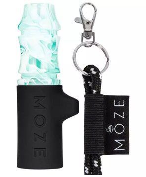 Персональний мундштук для кальяну Moze Tip Wavy Line - Mint Reuseable Mouthtip mmoze0001 фото