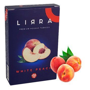 Тютюн LIRRA White Peach (Білий Персик) lir0048 фото