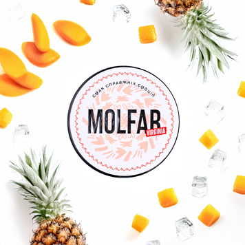Тютюн Molfar Virginia Тропічний Смузі (Ананас Апельсин Манго Лід) mfvg0061 фото