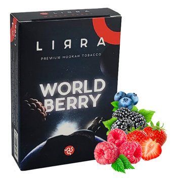 Тютюн LIRRA World Berry (Малина Полуниця Ожина Чорниця) lir0050 фото