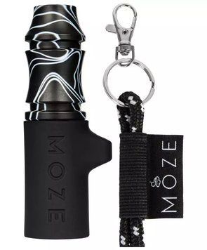 Персональний мундштук для кальяну Moze Tip Wild Line - Black Reuseable Mouthtip mmoze0004 фото