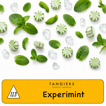 Тютюн Tangiers (Танж) Noir Experimint (Мʼятні льодяники) tang0083 фото