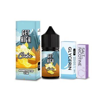 Рідина Get High 30мл Sunny Cake (Санні Кейк) get0040 фото