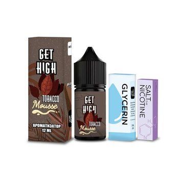 Рідина Get High 30мл Tobacco Mousse (Тобакко Мус) get0041 фото