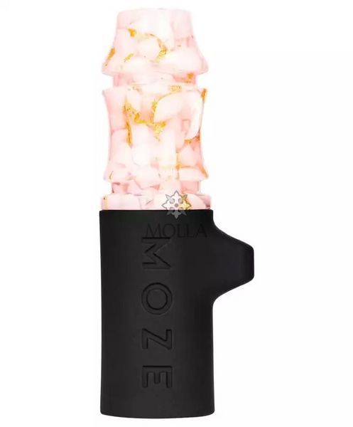 Персональний мундштук для кальяну Moze Tip Gold Line - Pink Reuseable Mouthtip mmoze0011 фото