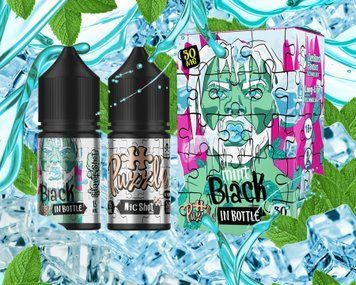Набір для самозамішування In Bottle Puzzle Black Mint (Чорна М'ята) 30мл&nbsp;50мг inb0008 фото