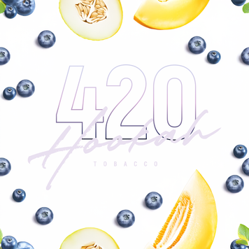 Табак 420 Classic Blueberry Melon (Черника Дыня) 420cl0079 фото