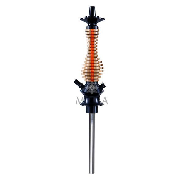Кальян KARMA HOOKAH 3.0 Mini Line Red (Craft Black) krm0170 фото