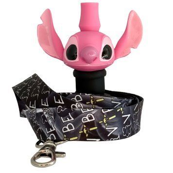 Персональний мундштук для кальяну Vibe Hookah Stitch Pink vbh0028 фото